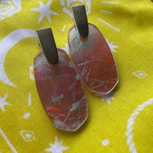 Kendra Scott Dichroic amethyst Aragons